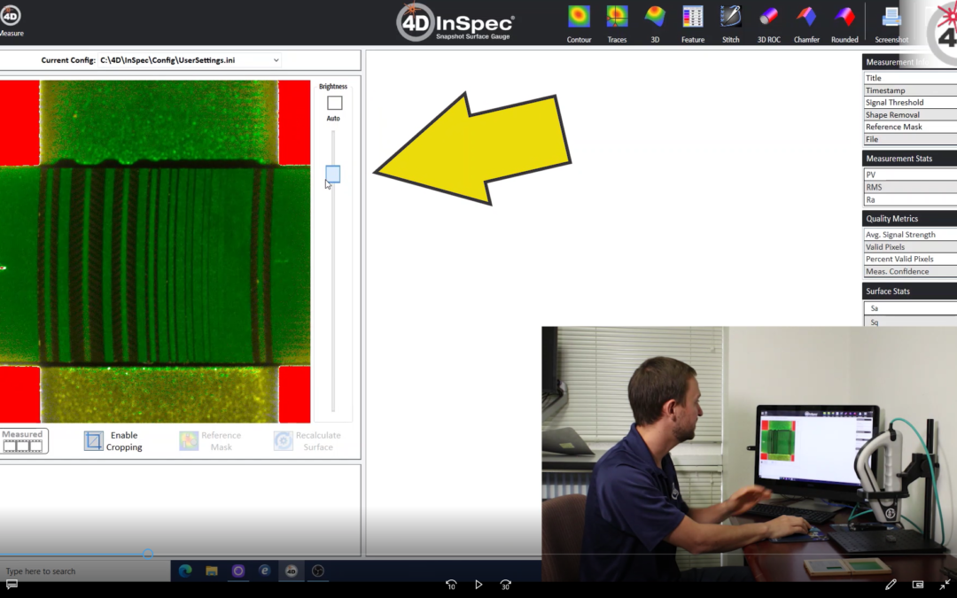 Calibrating Procedure for 4D InSpec XL