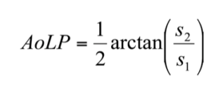 Formula for calculating Angle of Linear Polarization